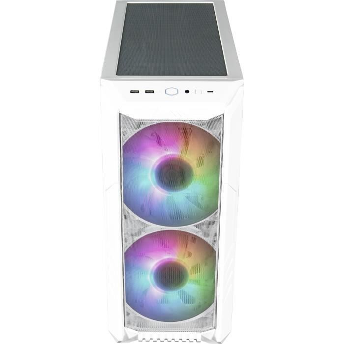 Boitier PC - COOLER MASTER - HAF 500 - White - ATX