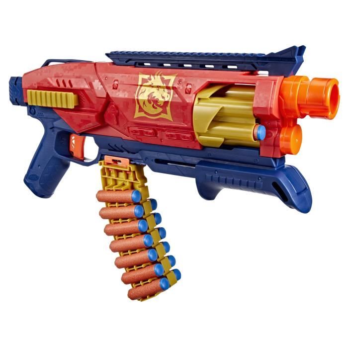 Nerf Loadout Shadowspeed Recon, blaster avec rangement pour les 14 fléchettes Nerf N1 incluses, barillet rotatif a 6 fléchettes, jou