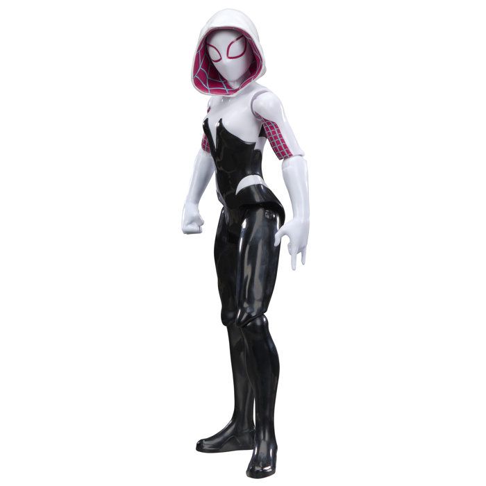 Figurine Ghost-Spider 30 cm Deluxe, Titan Series, jouets de super-héros pour enfants, Marvel Spider-Man, dčs 4 ans
