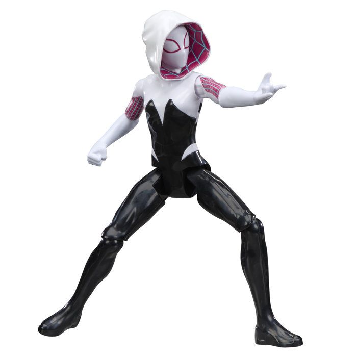 Figurine Ghost-Spider 30 cm Deluxe, Titan Series, jouets de super-héros pour enfants, Marvel Spider-Man, dčs 4 ans