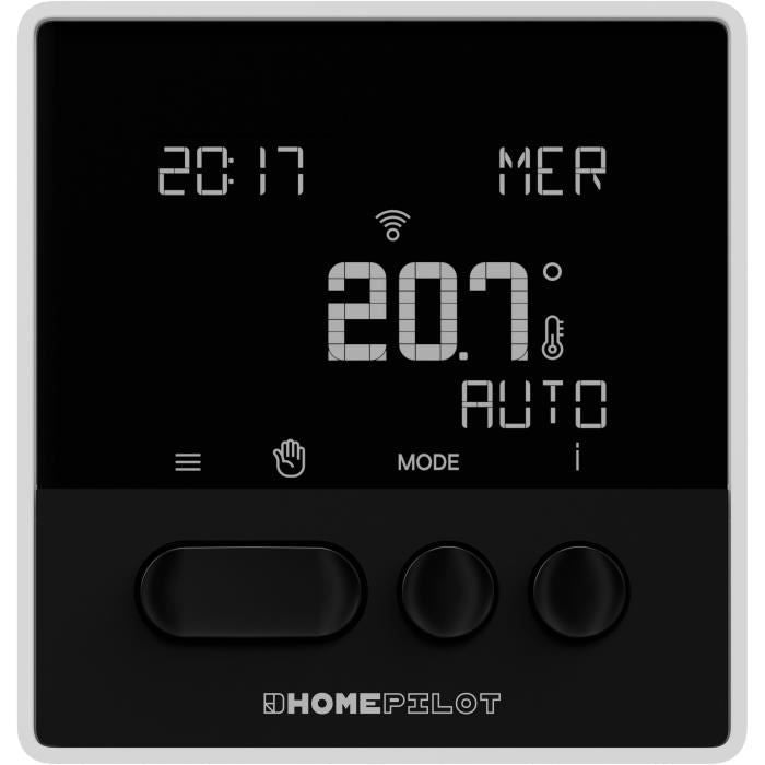 Thermostat connecté Classic avec récepteur - HOME PILOT - Chauffage connecté - Programmation | Economies d'énergie