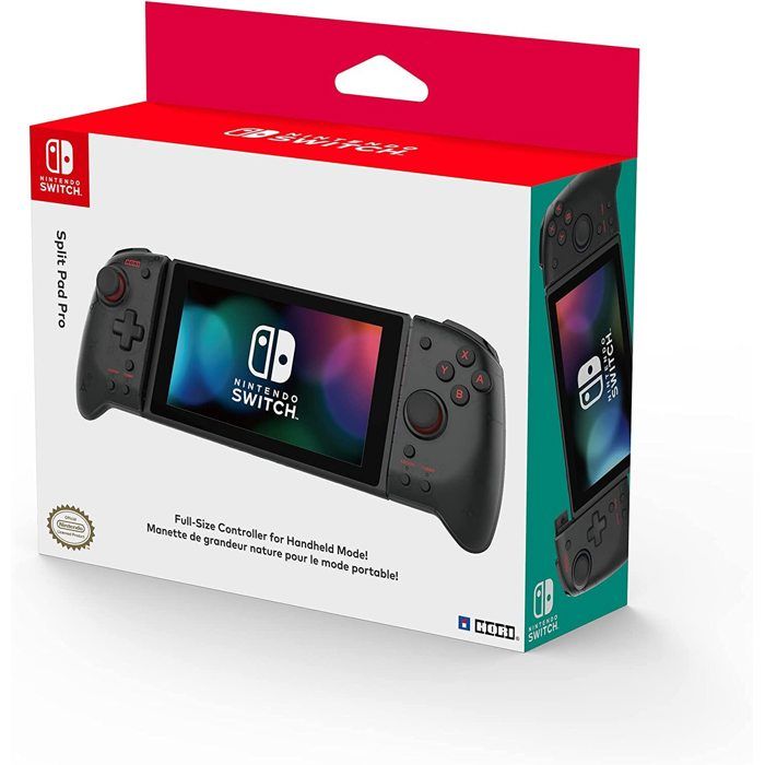 Manette de jeu - Nintendo Switch et Switch OLED - Split Pad Pro - HORI - Noir