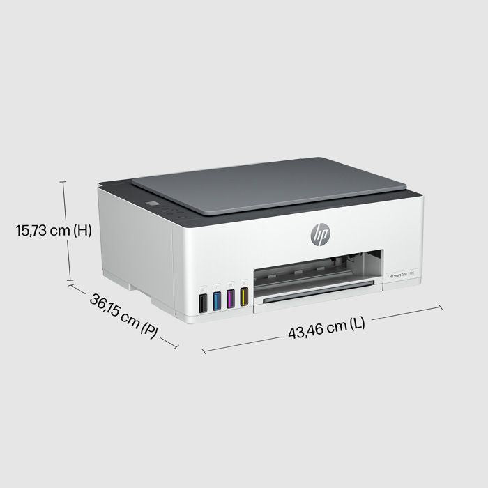 Imprimante Multifonction - HP - Smart Tank 5105 – Wi-Fi et Bluetooth - Réservoir d'encre – Couleurs