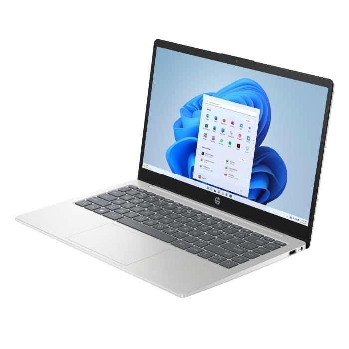 PC Portable HP 14-em0049nf - Windows 11 - 14 FHD IPS - Ryzen 7 7730U - RAM 16Go - Stockage 1To SSD - AZERTY