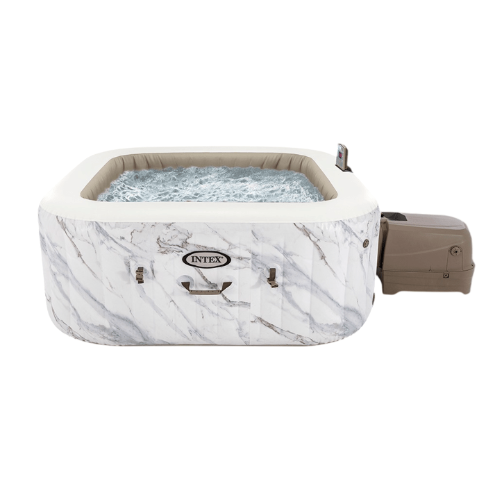 Spa gonflable INTEX - Calacatta - 4 places - 175 x 175 cm - Carré - 28464EX