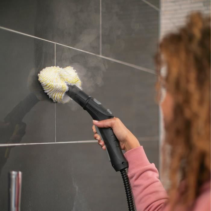Nettoyeur vapeur SC 2 Easy Fix KARCHER - 1500 W - 3,2 bars - Elimine jusqu'a 99.99 % des virus et bactéries