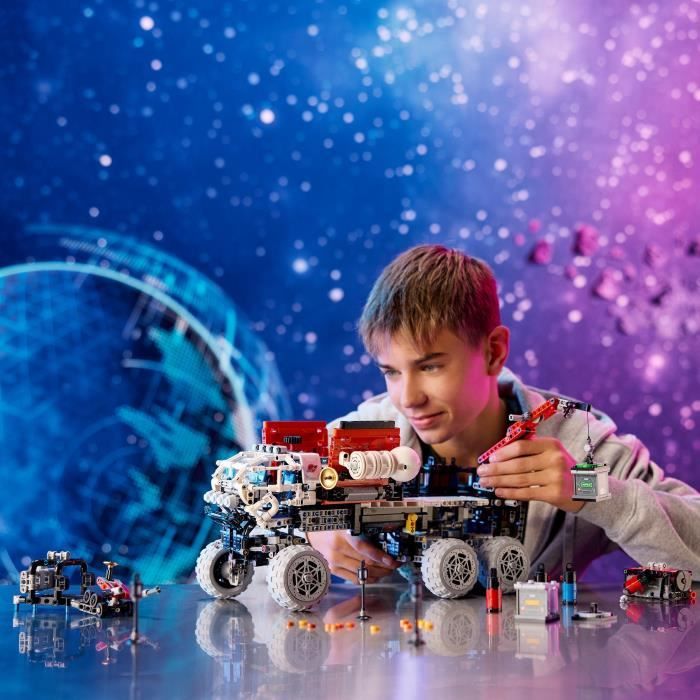 LEGO Technic 42180 Rover d'Exploration Habité sur Mars, Jouet sur le Theme de l'Espace