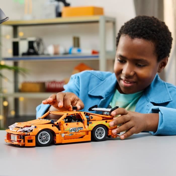 LEGO Technic 42204 Fast and Furious Toyota Supra MK4 - Jouet voiture pour garçon des 9 ans