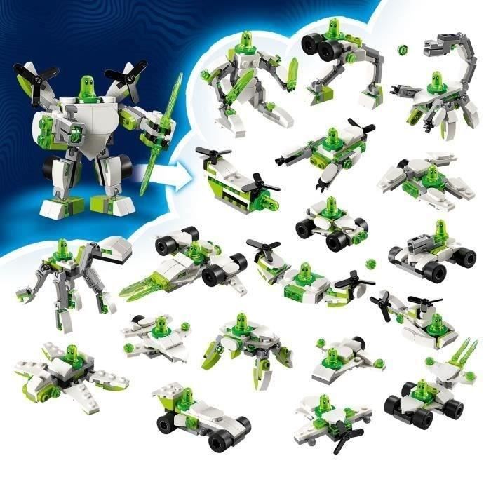 LEGO DREAMZzz 71487 Aventures de Z-Blob : robots et véhicules - Jeu de rôle 20-en-1