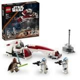 LEGO Star Wars 75378 The Mandalorian L'évasion en Speeder BARC, Set de Construction