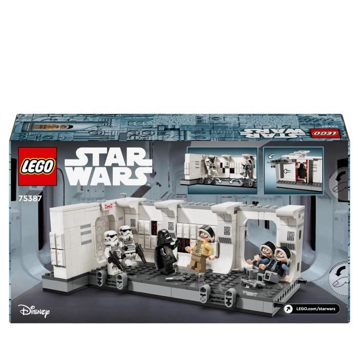 LEGO Star Wars 75387 Embarquement a Bord du Tantive IV, Jouet de Construction, Véhicule
