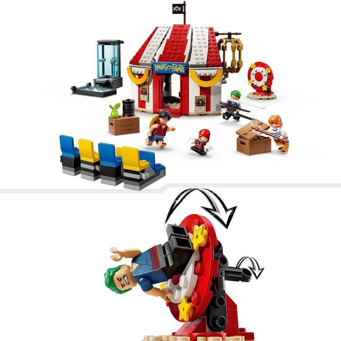 LEGO ONE PIECE 75637 Le Chapiteau de Baggy le Clown - Jeu pour enfant des 8 ans - Cadeau