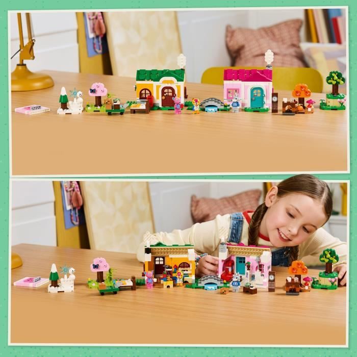 LEGO Animal Crossing 77057 Les Maisons Créatives : au Gré des Saisons - Jouet des 7 ans