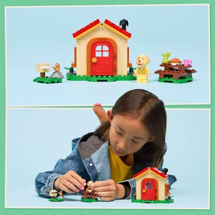 LEGO Animal Crossing 77058 La Maison Douillette de Mirza - Jouet des 6 ans