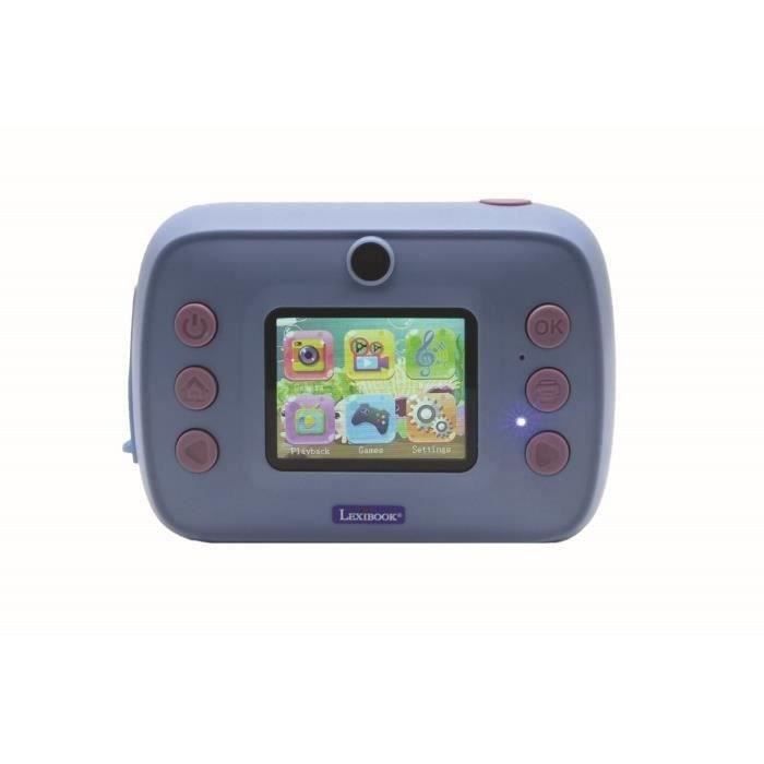 LEXIBOOK - Appareil photo instantané - Starcam Print Stitch avec carte SD - Des 5 ans
