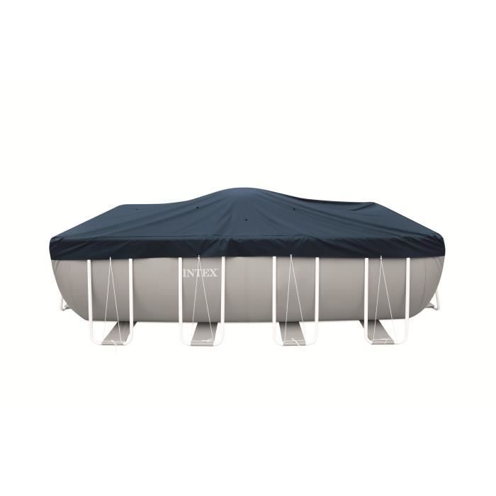 Bâche hiver - INTEX - Piscine Rectangulaire - 4,50m x 2,20m - Protection contre les débris