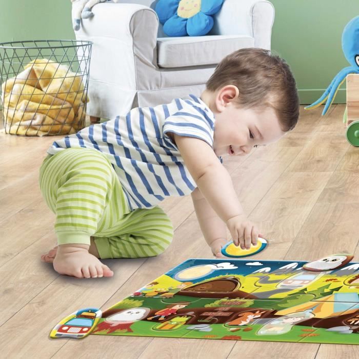Les Bois - Puzzle panoramique - CAROTINA BABY - Développement de la logique, Motricité fine