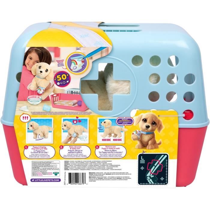 Peluche - LITTLE LIVE PETS - Mon chien ouchies - Des 5 ans