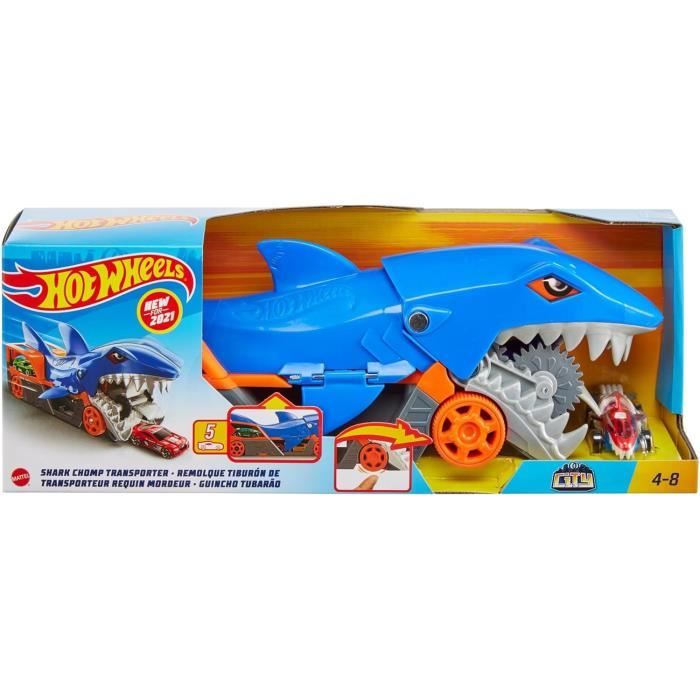 Hot Wheels - Requin Transporteur - Circuit / Petite voiture - Des 4 ans GVG36