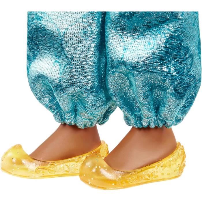 Jasmine Poupée 29 cm, Mattel Poupée Disney Princesses habillage et accessoires HLW12