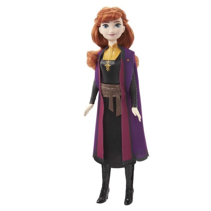 La Reine des Neiges 2-Anna-Mattel Poupée Disney avec habillage et accessoires HLW50