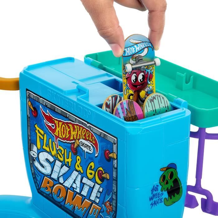 Hot Wheels Skate-Tirez la Chasse : C'est Parti !-Coffret fingerboard HXL16