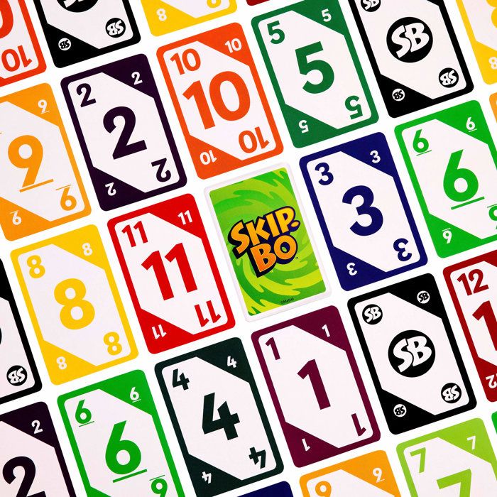 SKIP-BO - Jeu de cartes pour les enfants, adultes et les familles - Mattel Games - JMM20