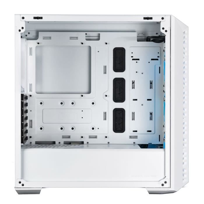 Boîtier PC - COOLER MASTER - MB520-WGNN-S00 - MASTER - BOX 520 Mesh White ARGB