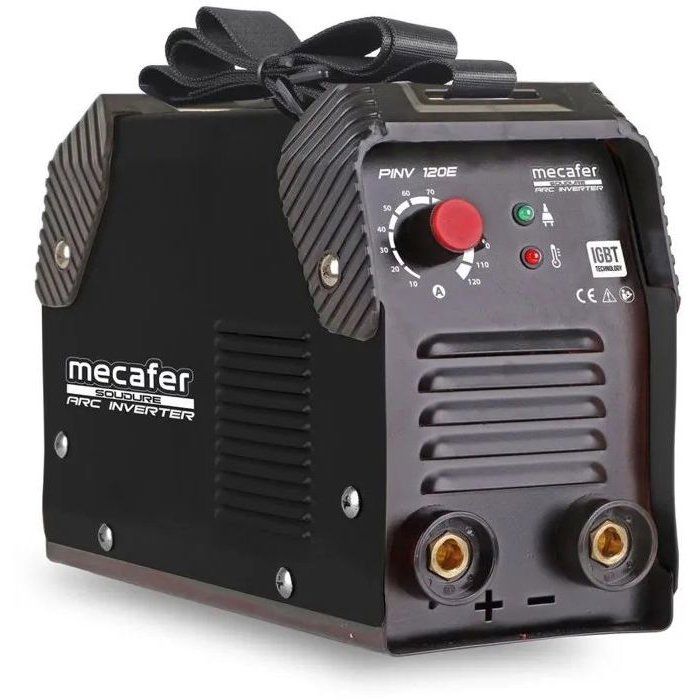 Poste a souder - MECAFER - Inverter MMA - 120 A - Filaire - Noir
