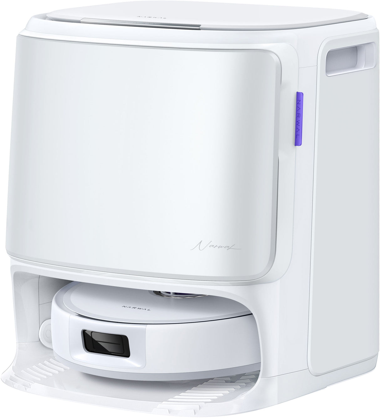NARWAL Freo X10 Pro - Aspirateur Robot Laveur - 11 000 Pa - Double Flux Anti-Enchevetrement - Auto-Nettoyage et Séchage