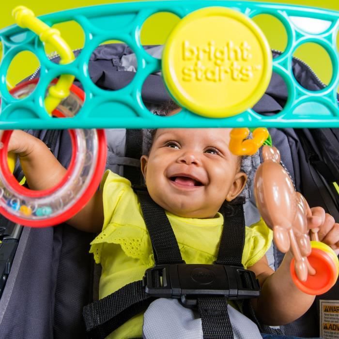 BRIGHT STARTS Arche de jeux poussette, siege auto bébé Oball 0 mois+