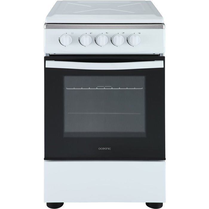 Cuisiničre ŕ gaz - OCEANIC - OCEACG5055GW - 4 feux - 7700 W - Blanc