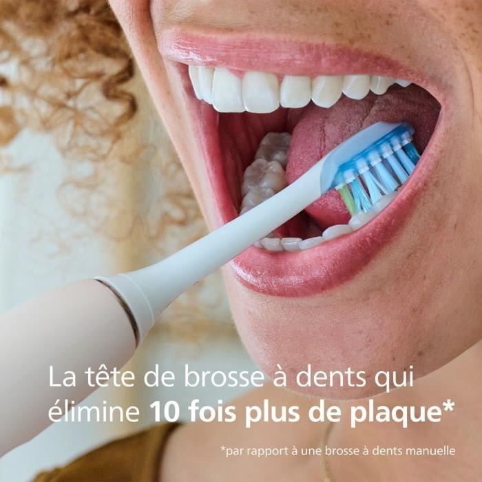 Lot de 4 tetes de brosse - PHILIPS - HX9044/87 - C3 white