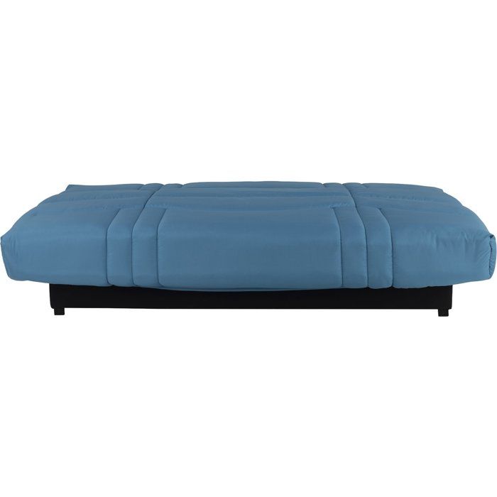 Banquette Clic-clac - 3 places - Tissu Bleu canard - 190 x 90 x 92 cm - PIXIE