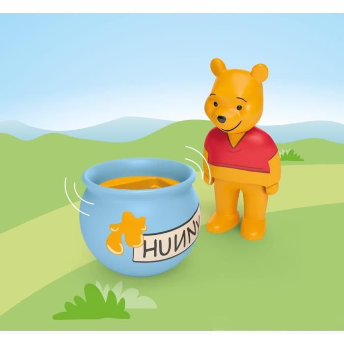 PLAYMOBIL Junior 71695 Winnie l'ourson et culbuto pot de miel, Junior & Disney, Des 12 mois