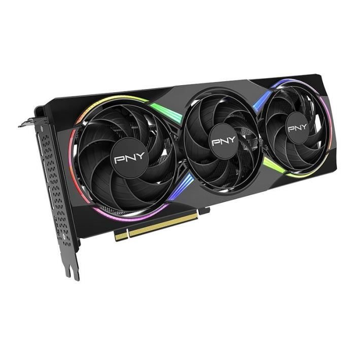 PNY - Carte graphique - GeForce RTX 5060 Ti - 8GB - ARGB Overclocked Triple Fan DLSS 4