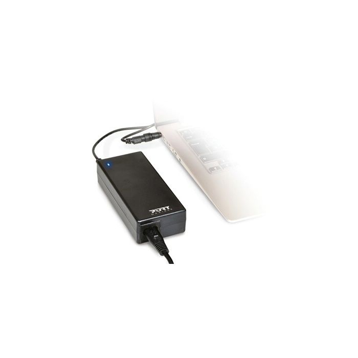 Alimentation secteur - LENOVO - PORT DESIGNS - 90W - Noir - 11 embouts universels - Câble 1.8 m
