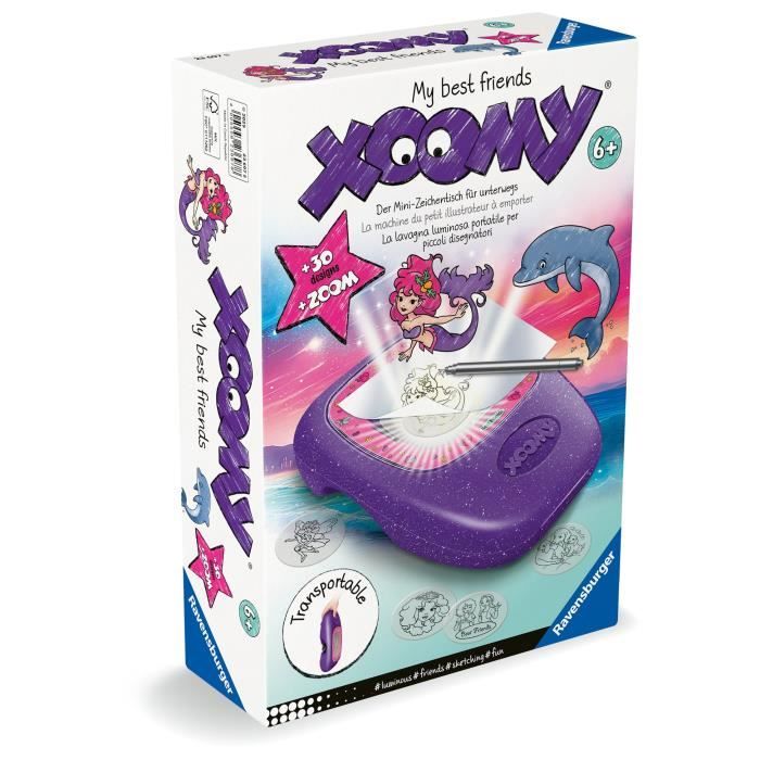 Xoomy, Theme My Best Friends, Dessin, Loisir créatif, Des 6 ans, 23697, Ravensburger