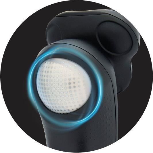 Rasoir rotatif - REMINGTON - XR1755 - Systčme hybride SynX - PivotBall - Lames flexibles - 100% étanche - Autonomie 50 min