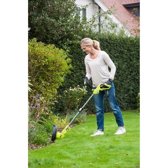 RYOBI - Coupe-bordures / dresse-bordures 500 W - Ř coupe 27 cm - Ř fil 2 x 1,65 mm torsadé - RLT5127