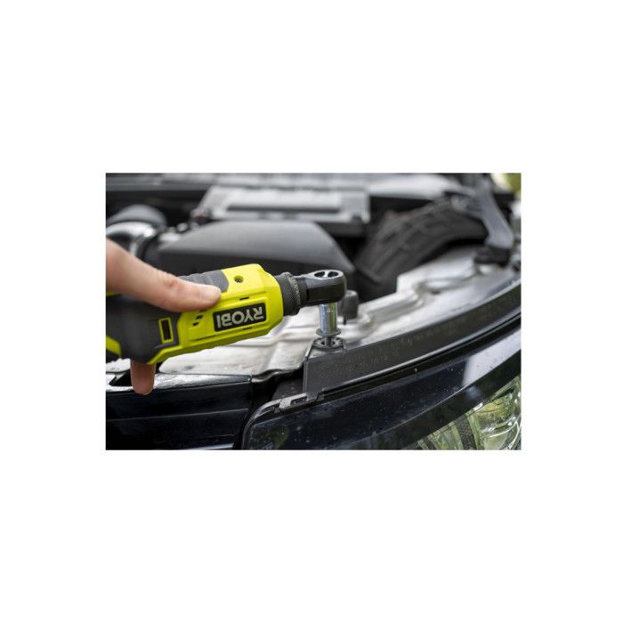 RYOBI - Clé a cliquet 18V ONE+ - emmanchement carré 3/8'' - 60 Nm - Livrée avec 1 embout d'extension - R18RW3-0