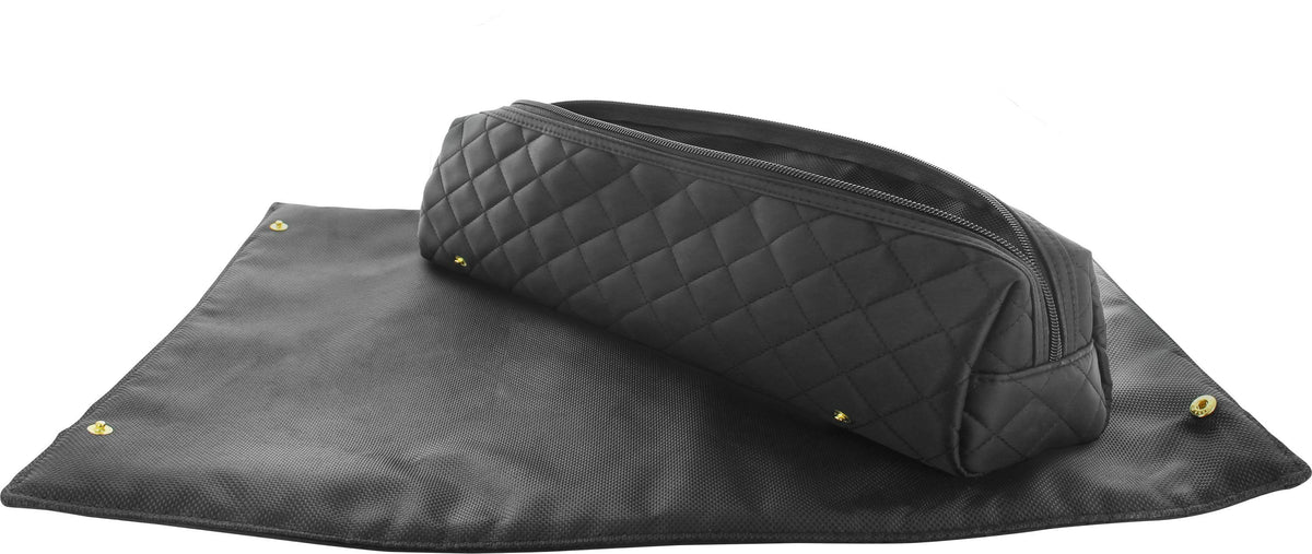 Coffret lisseur vapeur + tapis trousse 2-en-1 - SAINT ALGUE - Demeliss Exclusive Set Tita V2 - Titanium - Gold