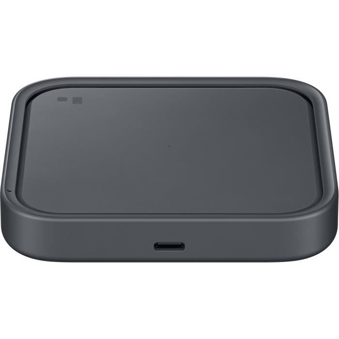 Chargeur sans fil rapide 15W SAMSUNG - Pad Induction - Sans adaptateur secteur - Noir
