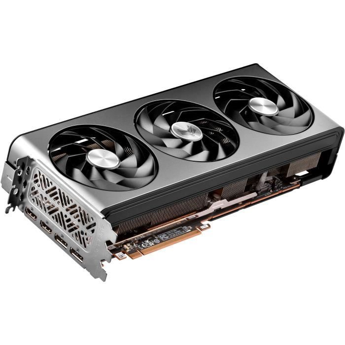 SAPPHIRE - Carte Graphique - NITRO+ AMD RADEON RX 7700 XT GAMING OC 12GB - GDDR6 - DUAL HDMI / DUAL DP