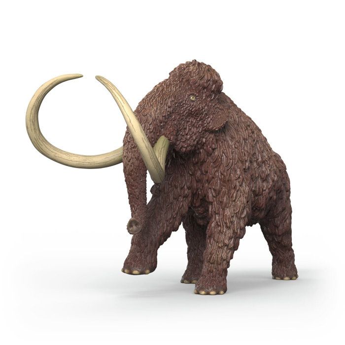 Figurine Mammouth, Figurine ultra réaliste, Schleich 15053 Dinosaurs, pour enfant des 4 ans