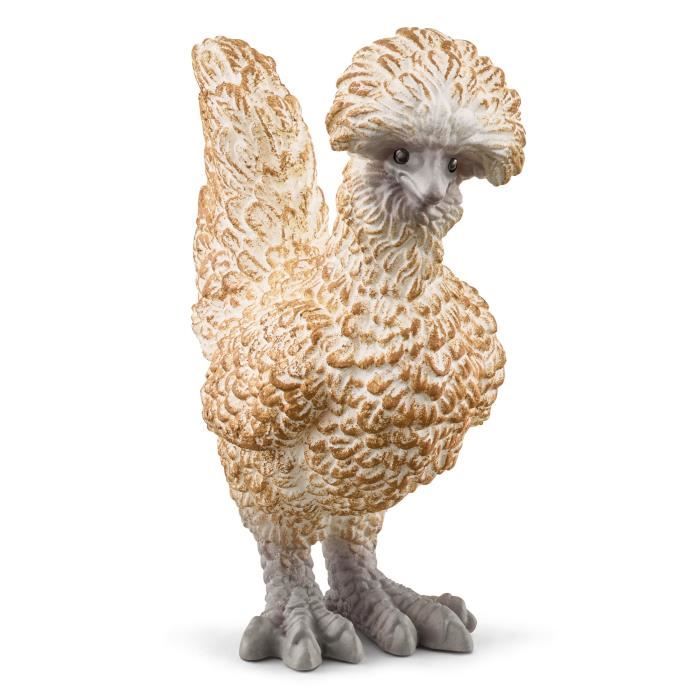 Coffret de Figurines Poules - Ferme Jouet et Grange de 3 Pieces avec Figurines Poules, Pour Garçons et Filles - Jouet 3 ans -
