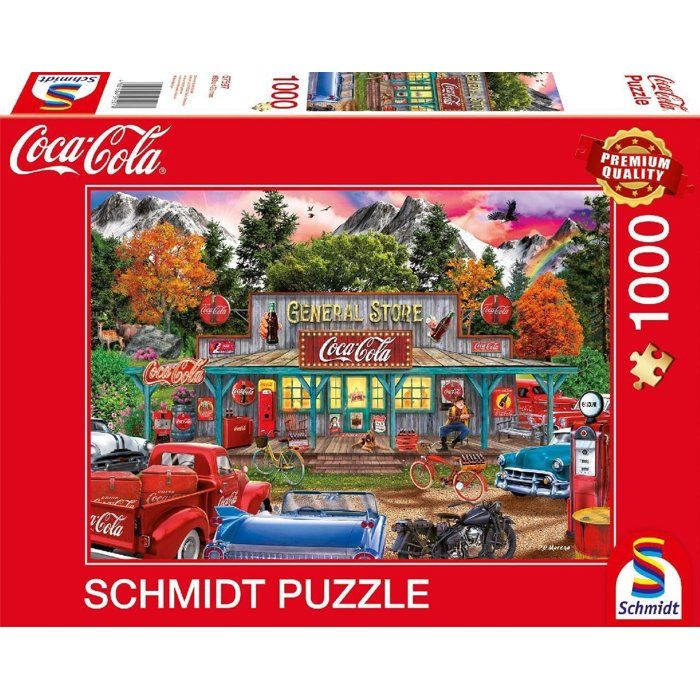 Puzzle - SCHMIDT SPIELE - Magasin Coca Cola - 1000 pieces - Des 12 ans