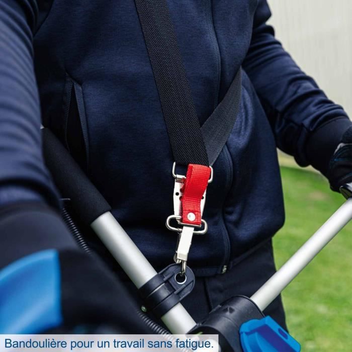 Débroussailleuse sans fil SCHEPPACH BC-BCH330/20-X SET L - Coupe 33 cm - Batterie 20V 4Ah IXES + chargeur 2.4A