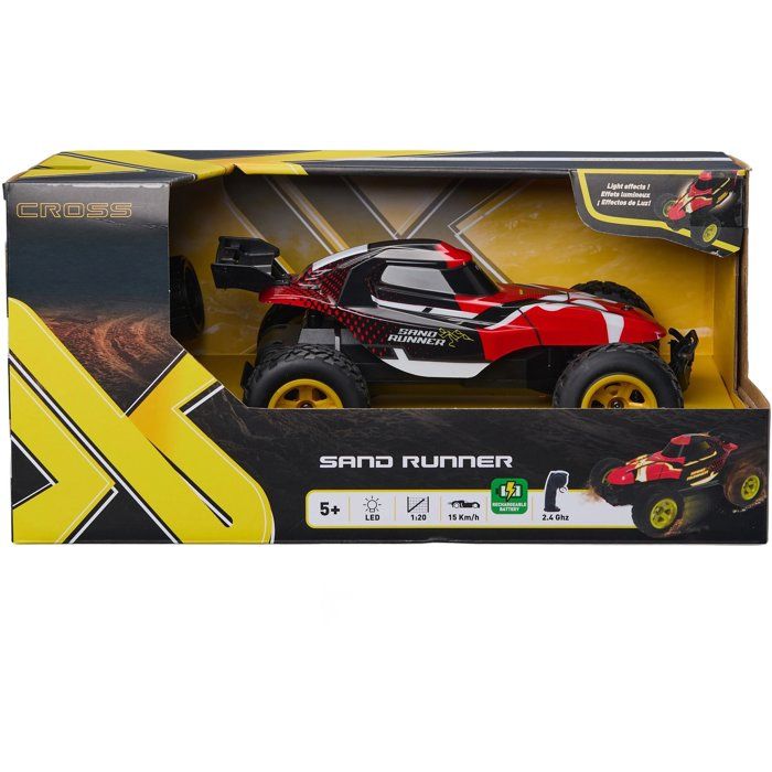 Voiture radiocommandée - EXOST - Sand Runner Mini Buggy - 2,4 GHz - Tout-terrain - 15 km/h - Batterie rechargeable - Des 5 ans