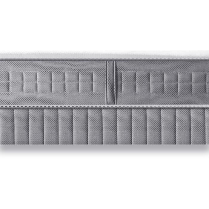 Matelas 160 x 200 SIMMONS - Hauteur 25 cm - Ressorts ensachés Sensoft - No Flip - Morphologique - Fabriqué en France - SW3